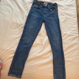 AGOLDE Sophia Skinny crop  by, size 24